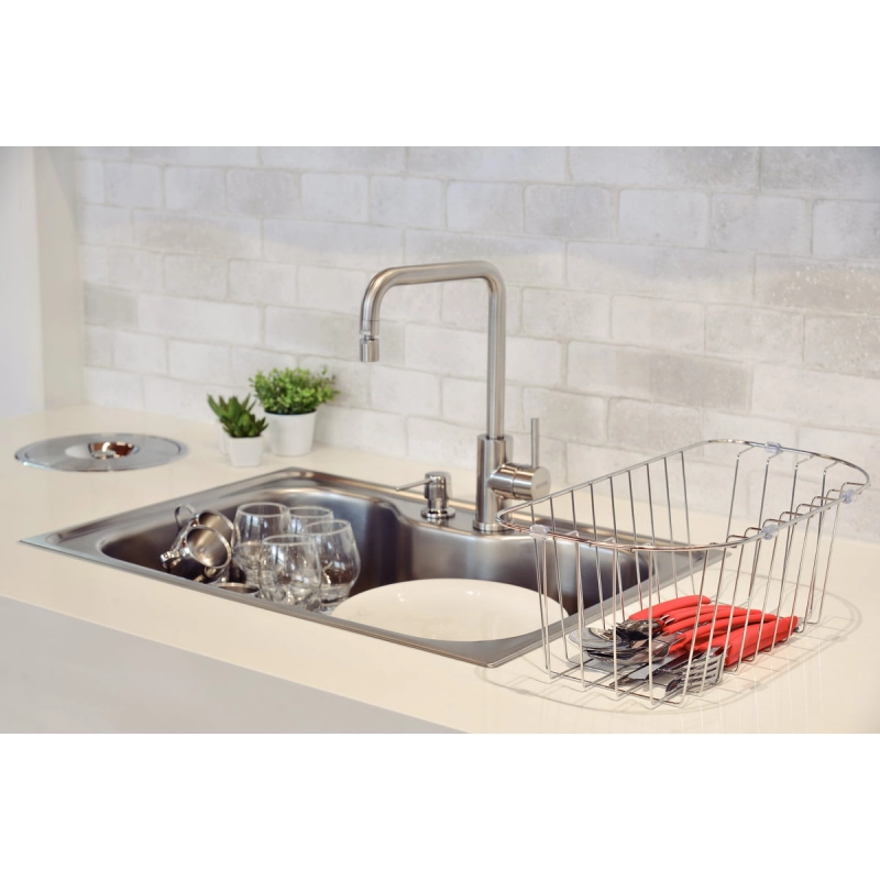 Cesto Aramado para Cubas de Sobrepor e Undermount Morgana 60 FX Tramontina em Aço Inox