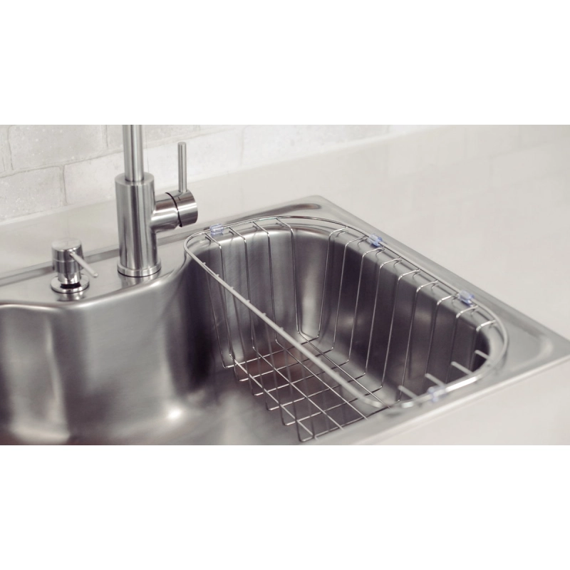 Cesto Aramado para Cubas de Sobrepor e Undermount Morgana 60 FX Tramontina em Aço Inox